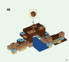 LEGO 21135 instructions page 83 – build guide