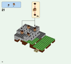 LEGO 21135 instructions page 14 – build guide