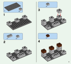 LEGO 21135 instructions page 5 – build guide