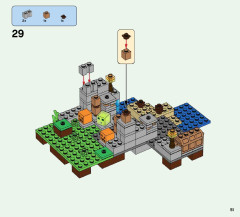 LEGO 21135 instructions page 51 – build guide