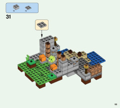 LEGO 21135 instructions page 53 – build guide