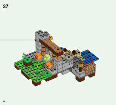 LEGO 21135 instructions page 56 – build guide
