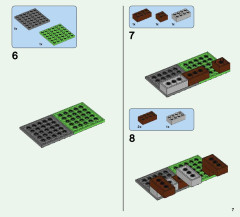 LEGO 21135 instructions page 7 – build guide