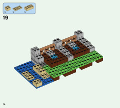 LEGO 21135 instructions page 70 – build guide