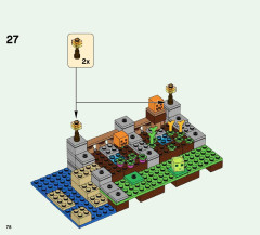 LEGO 21135 instructions page 78 – build guide