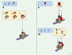LEGO 21136 instructions page 15 – build guide