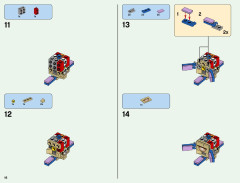 LEGO 21136 instructions page 16 – build guide