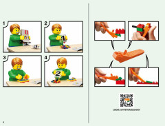 LEGO 21136 instructions page 2 – build guide