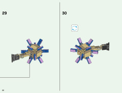 LEGO 21136 instructions page 22 – build guide