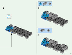 LEGO 21136 instructions page 29 – build guide