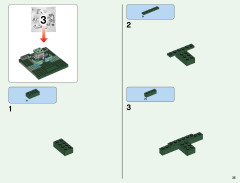 LEGO 21136 instructions page 35 – build guide