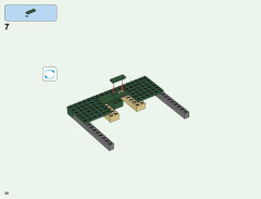 LEGO 21136 instructions page 38 – build guide