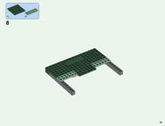 LEGO 21136 instructions page 39 – build guide