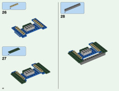 LEGO 21136 instructions page 46 – build guide