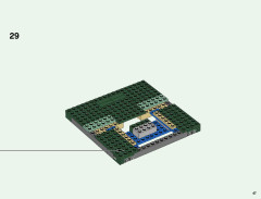 LEGO 21136 instructions page 47 – build guide