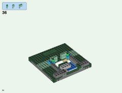 LEGO 21136 instructions page 54 – build guide