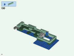 LEGO 21136 instructions page 20 – build guide