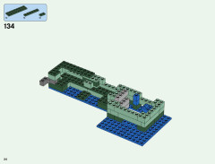 LEGO 21136 instructions page 24 – build guide
