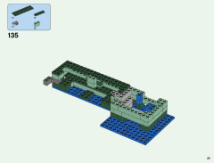 LEGO 21136 instructions page 25 – build guide