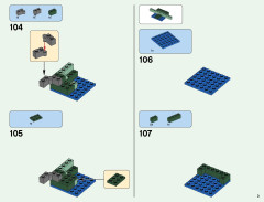 LEGO 21136 instructions page 3 – build guide