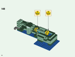 LEGO 21136 instructions page 38 – build guide