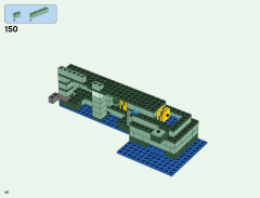 LEGO 21136 instructions page 40 – build guide