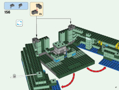 LEGO 21136 instructions page 47 – build guide