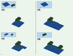 LEGO 21136 instructions page 6 – build guide
