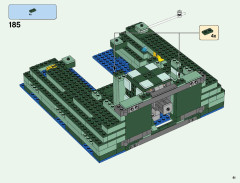 LEGO 21136 instructions page 61 – build guide
