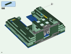 LEGO 21136 instructions page 62 – build guide