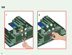 LEGO 21136 instructions page 64 – build guide