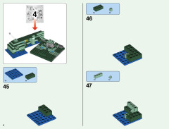 LEGO 21136 instructions page 2 – build guide