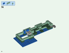 LEGO 21136 instructions page 20 – build guide