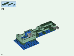 LEGO 21136 instructions page 22 – build guide