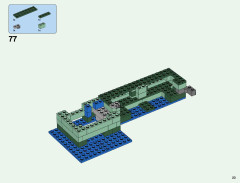 LEGO 21136 instructions page 23 – build guide