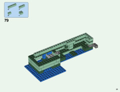 LEGO 21136 instructions page 25 – build guide