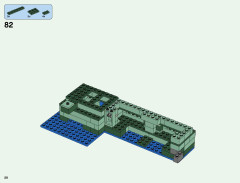 LEGO 21136 instructions page 28 – build guide