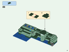 LEGO 21136 instructions page 35 – build guide