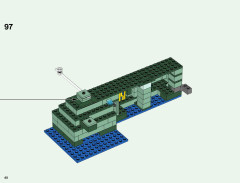 LEGO 21136 instructions page 40 – build guide