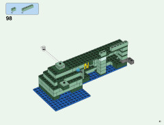 LEGO 21136 instructions page 41 – build guide