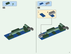 LEGO 21136 instructions page 5 – build guide