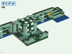 LEGO 21136 instructions page 10 – build guide