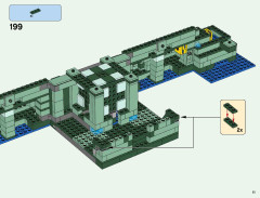 LEGO 21136 instructions page 11 – build guide