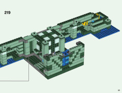 LEGO 21136 instructions page 23 – build guide