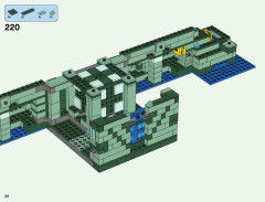 LEGO 21136 instructions page 24 – build guide