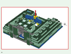 LEGO 21136 instructions page 26 – build guide