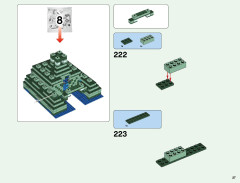 LEGO 21136 instructions page 27 – build guide