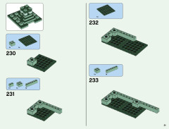 LEGO 21136 instructions page 31 – build guide