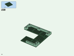 LEGO 21136 instructions page 34 – build guide