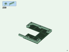 LEGO 21136 instructions page 35 – build guide
